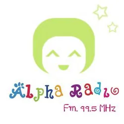 Logo Alpha Radio FM 99.5